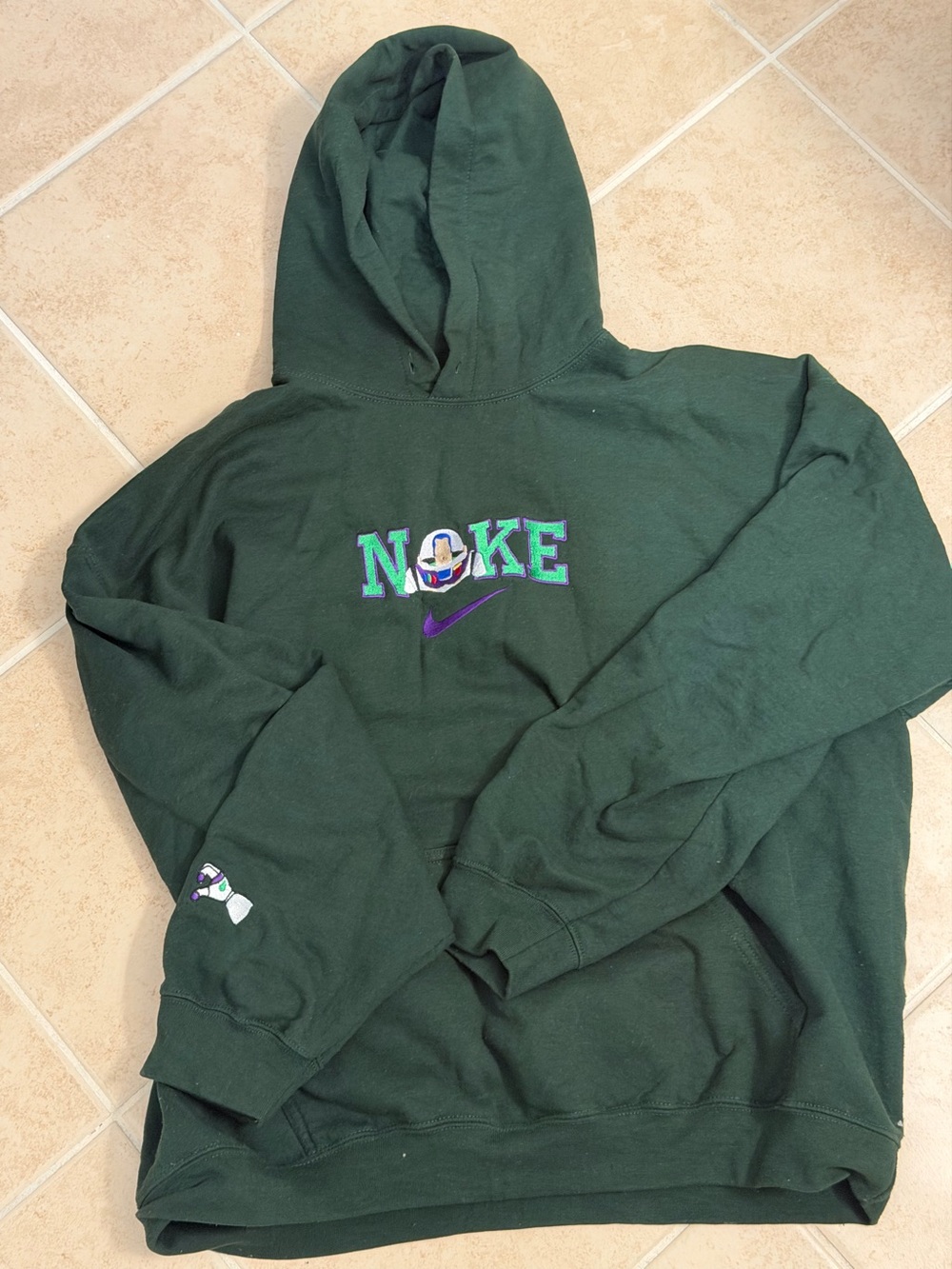 Nike buzz light year hoodie size large